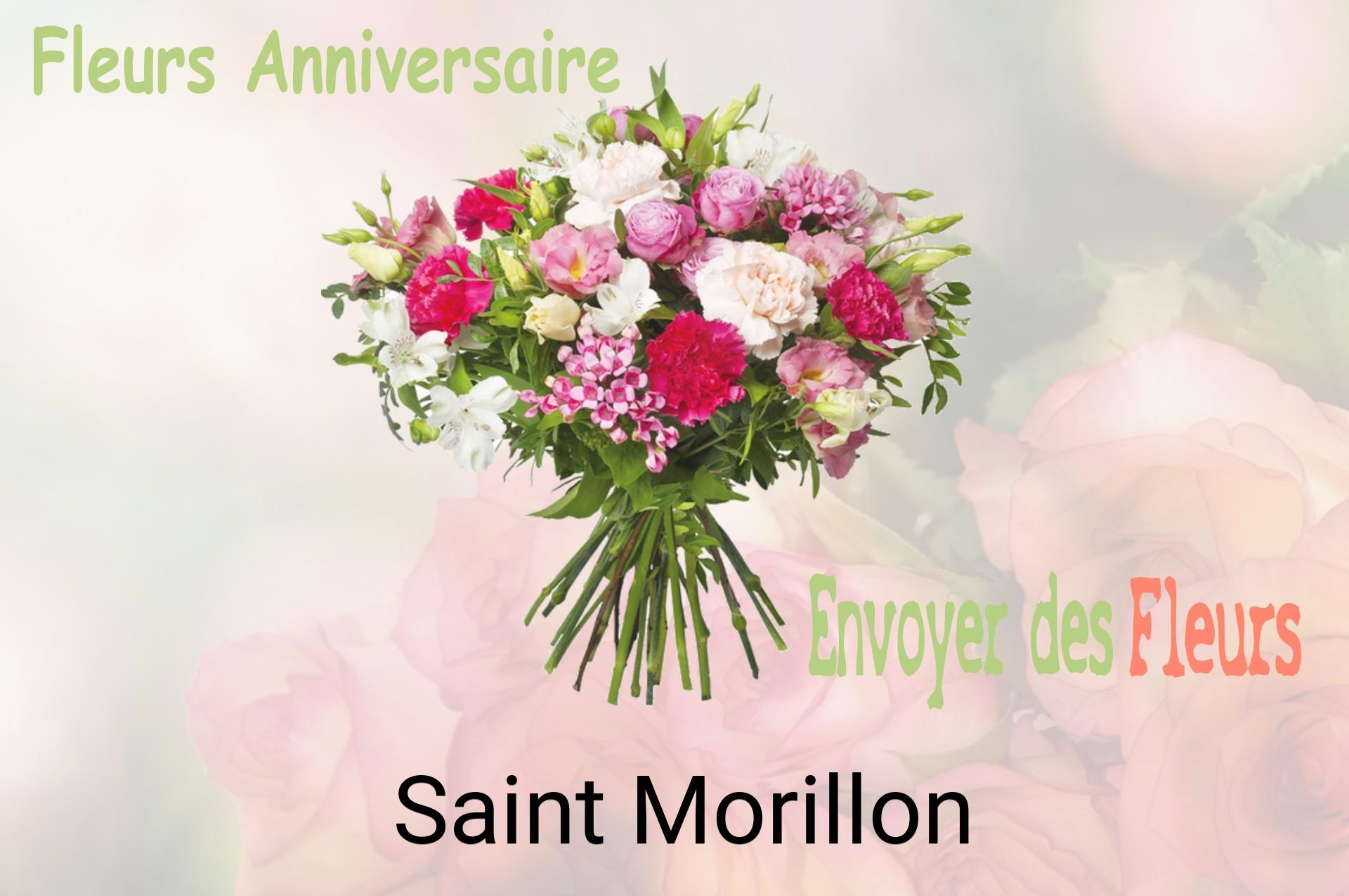 Bouquet de fleurs d’anniversaire livré à Saint-Morillon